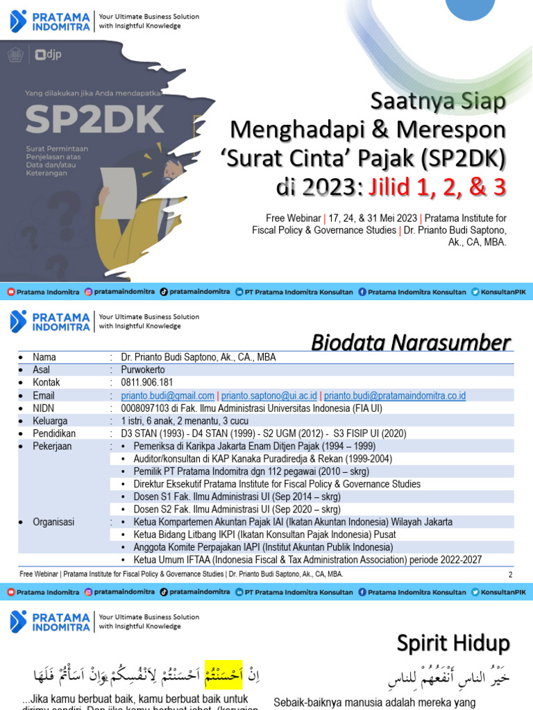 Saatnya Siap Menghadapi Merespon Surat Cinta Pajak Sp2dk Di 2023