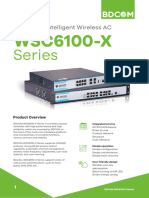 WSC6100 X Series