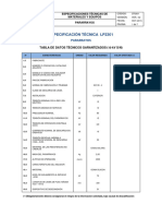 Especificación Técnica Lp2301: Pararrayos