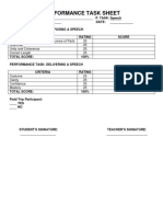 PT Sheet Speech