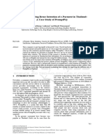 Factors Influencing Reuse Intention of E-Payment in Thailand: A Case Study of Promptpay