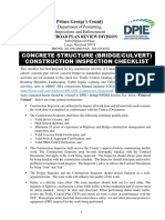 dcv4546 - Design-Review-Checklist-Concrete-Structure-Bridge-Culvert-Construction-Inspection PDF