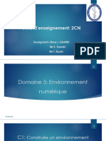 D5 - Environnement Numérique