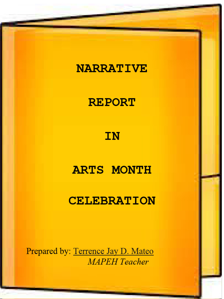 Arts Month Celebration PDF