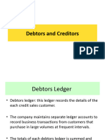 Debtors and Creditors