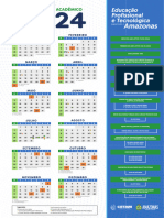 Calendario Academico Cetam 2024