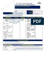 Sesión de Aprendizaje Nº04 COMUNICACIÓN FECHA DEL 25 DE 09 - 2023 HASTA 28 DE 09 DE 2023