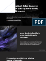 Mente Saudavel Bolso Saudavel Estrategias para Equilibrar Saude Mental e Financeira