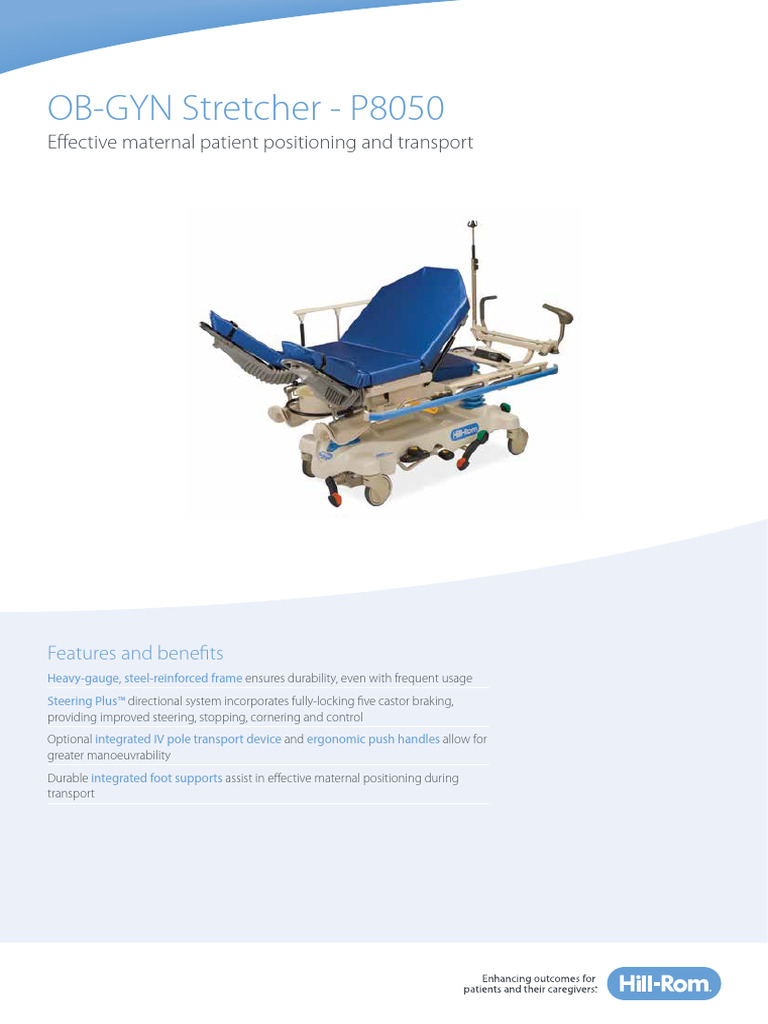 Obgyn Stretcher | PDF | Health Care | Medical Device