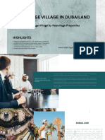 Reportage Village in Dubailand E-Brochure PDF