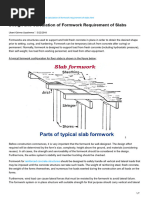 Back Propping in Concrete Construction | PDF