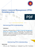 Maintaining PFM Understanding-Margie Gacayan