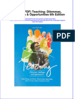 Full Download Ebook PDF Teaching Dilemmas Challenges Opportunities 6th Edition PDF
