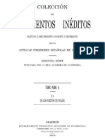 Colección de Documentos Inéditos Relativos Al Descubrimiento Conquista y Organización de Las Antiguas Posesiones Españolas de Ultramar