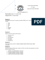 Universite de Thies Ufr Set Dpt. Informatique