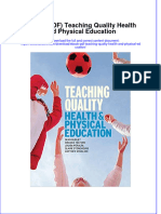 Full Download Ebook PDF Teaching Quality Health and Physical Education PDF
