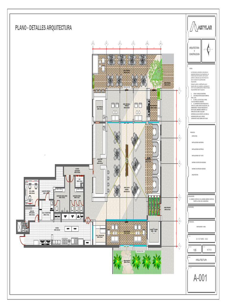 Diseño Arquitectónico Restaurante Hera | PDF