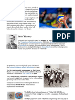 Volleyball Overview and History