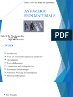 Elastomeric Impression Materials