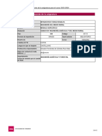 Proyecto/Guía Docente de La Asignatura para El Curso 2023-2024