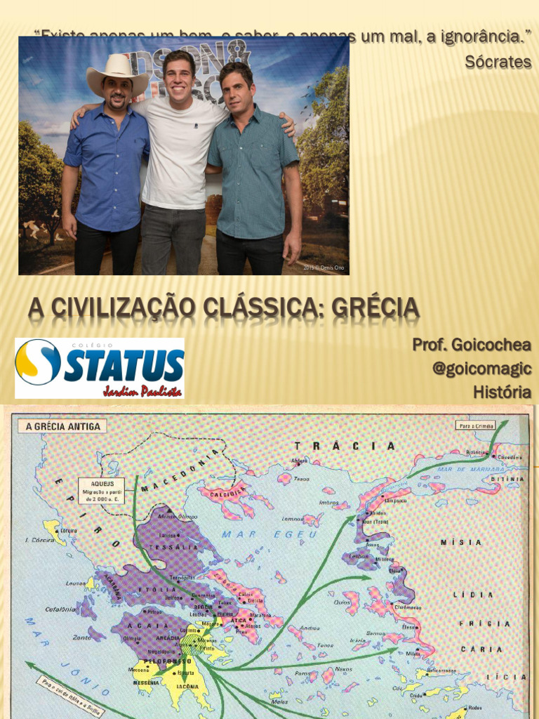 Civilização Clássica Grécia | PDF | Grécia Antiga | Grécia