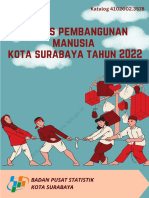 Indeks Pembangunan Manusia Kota Surabaya 2022