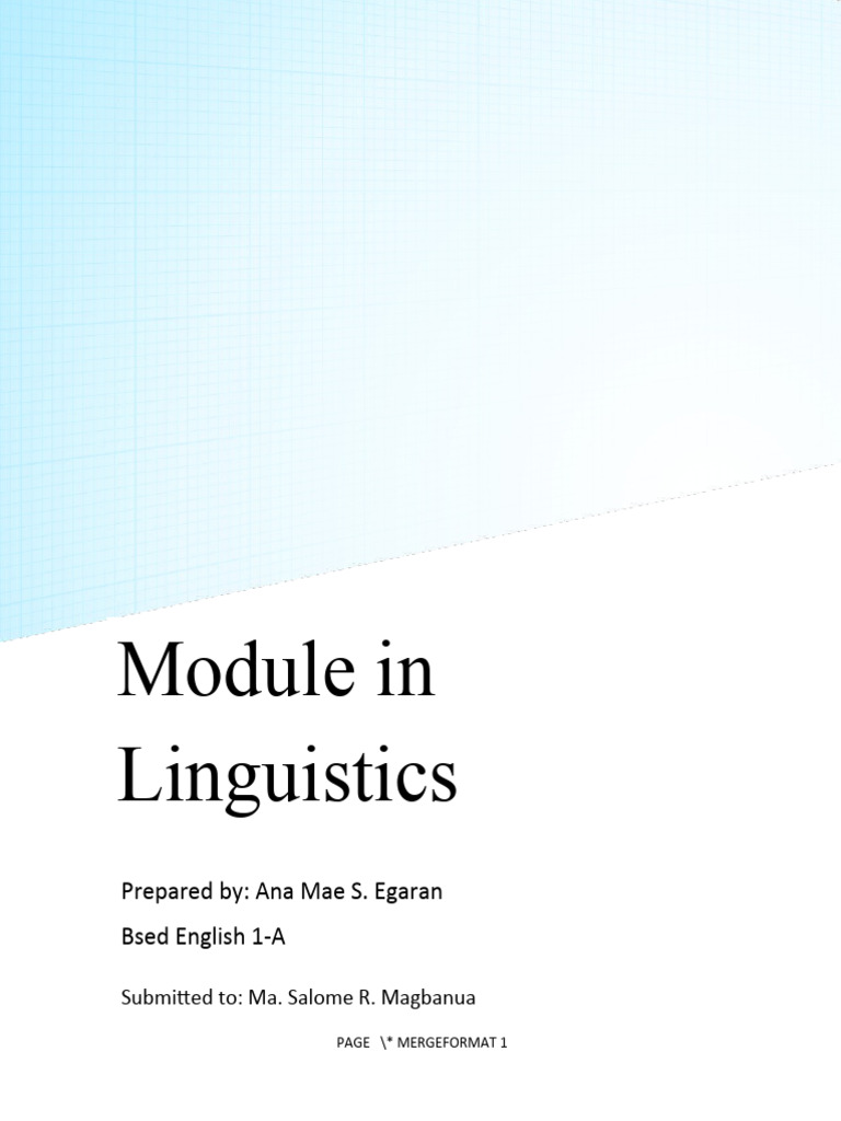 Understanding Human Language Basics | PDF | Linguistics | Psycholinguistics