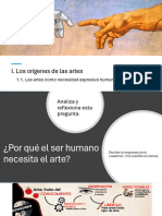 1.1. Las Artes Como Necesidad Expresiva Humana