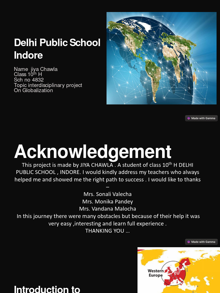 Introduction To Globalization Pdf Globalization Economies