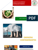 Clase 15 - Energías Contamiantes y No Contaminantes - Presentaciones