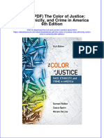 Full Download Ebook PDF The Color of Justice Race Ethnicity and Crime in America 6th Edition PDF
