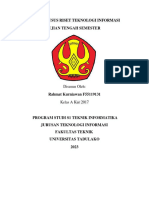 F55119131 - Rahmat Kurniawan - Uts - Topik Khusus Riset Teknologi Informasi