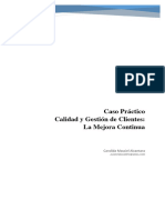 Calidad y La Gestion de Clientes La Mejora Continua Modulo 1 Candida Alcantara