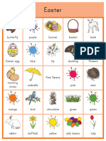 Easter Bingo Boards