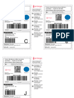 Instruções Sobre A Encomenda Etiqueta para Colar Na Encomenda Instruções Sobre A Encomenda Etiqueta para Colar Na Encomenda