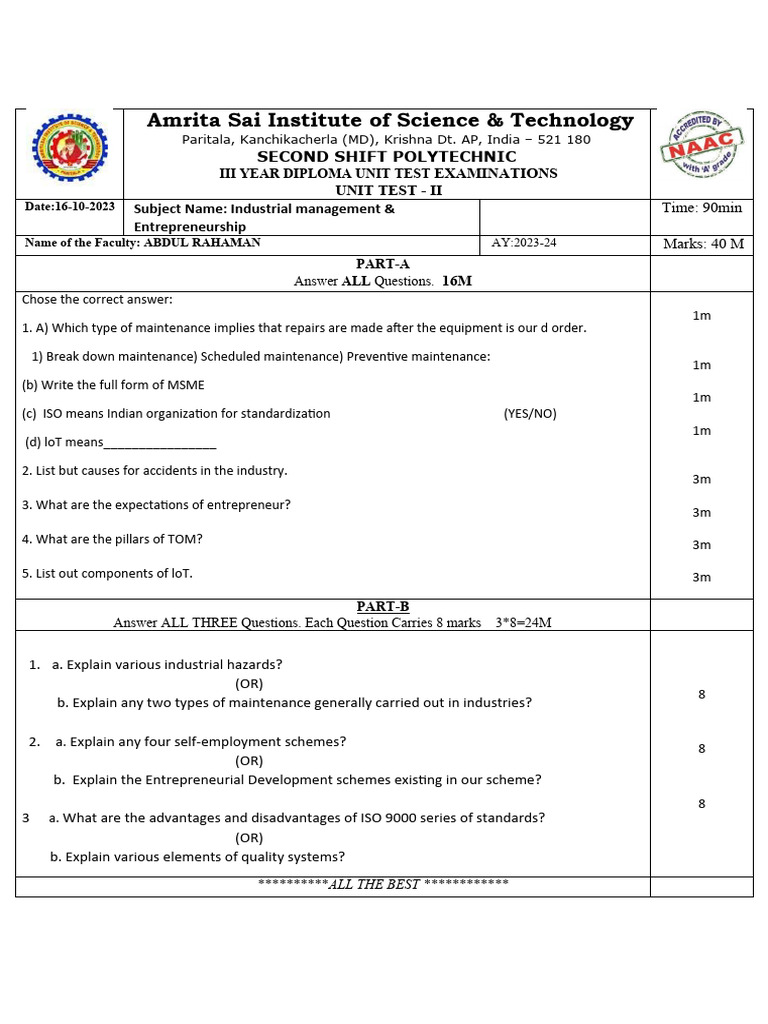 Ime Mid 2 PDF | PDF | Entrepreneurship | Business