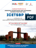 Brochure - International Conference - ICETSBP 23 - USB - 24 April 2023