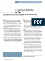 Determinants of Late Presentation For Induced Abor