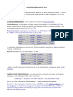 Acide Phosphorique 2014