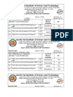 Amrita Sai Institute of Science and Technology: Question 4 Carry 05 Marks Each