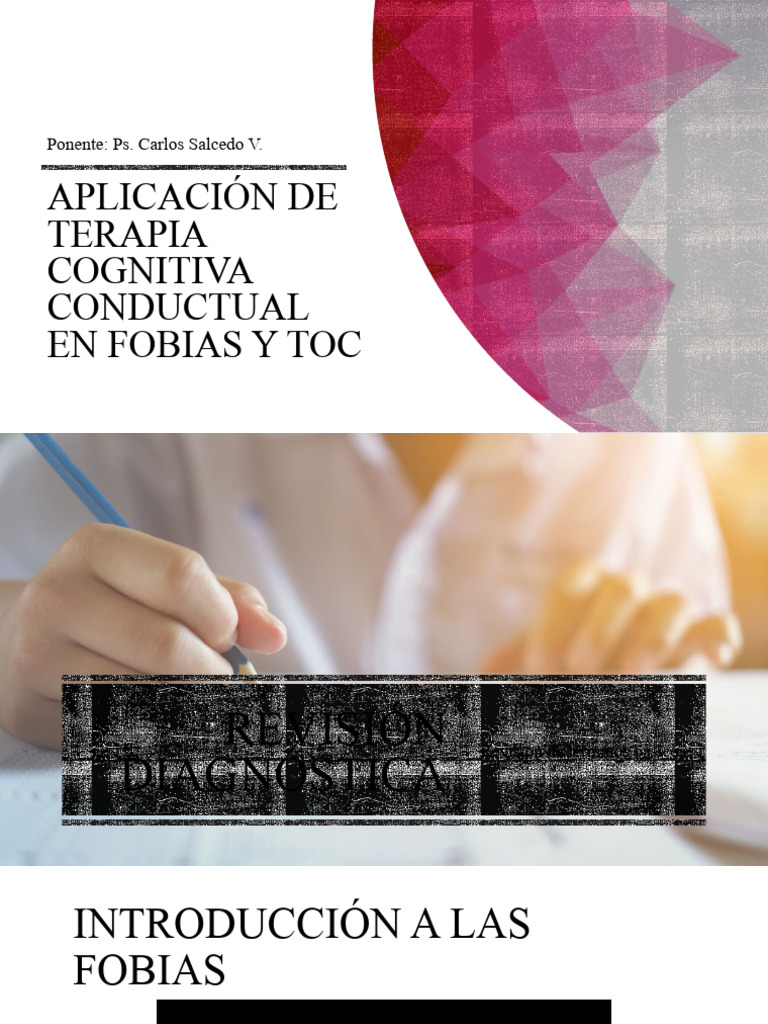 Terapia Cognitiva para Fobias y TOC | PDF | Desorden obsesivo ...