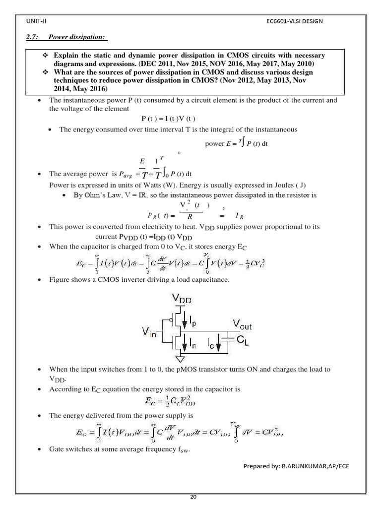 Cmos Power | PDF