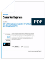 SAP Certified Application Associate SAP S 4HANA Production Planning and Manufacturing 1709 Badge20230919-28-Acgwgo