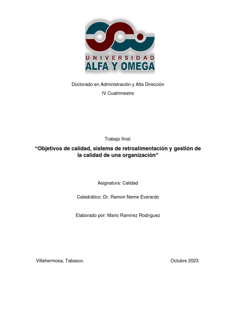Gestión de Calidad en Educación Tabasco | PDF | Inclusión (Educación ...