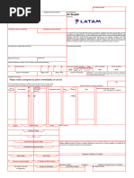Air Waybill Form Template Download | PDF | Trade | Business