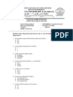 Soal Pai Ikm Semester Ganjil Kelas I Tp. 2023-2024