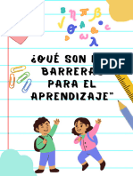 Barreras de Aprendizaje