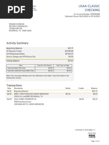 June 2023 Financial Statement