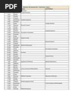 Schedule - JEE Advanced 2024 Crash Course (Batch 1)