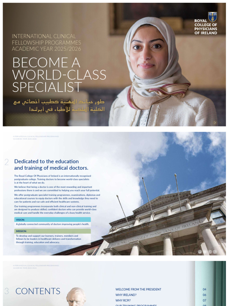 International Clinical Fellowship 2025/2026 | PDF | Medicine | Physician